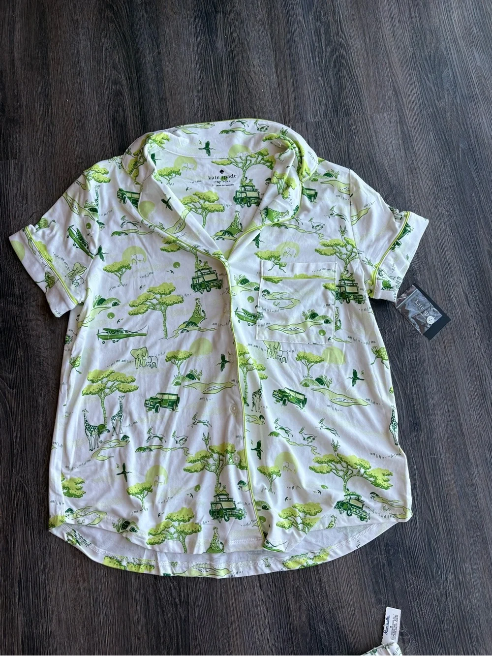 NWT Kate Spade ♠️ Jersey Short Pajama Set